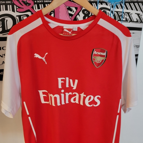 Mens Arsenal Soccer Practice Jersey - Picture 2 of 5